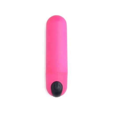 Bang Vibrating Bullet With Remote Control - Pink